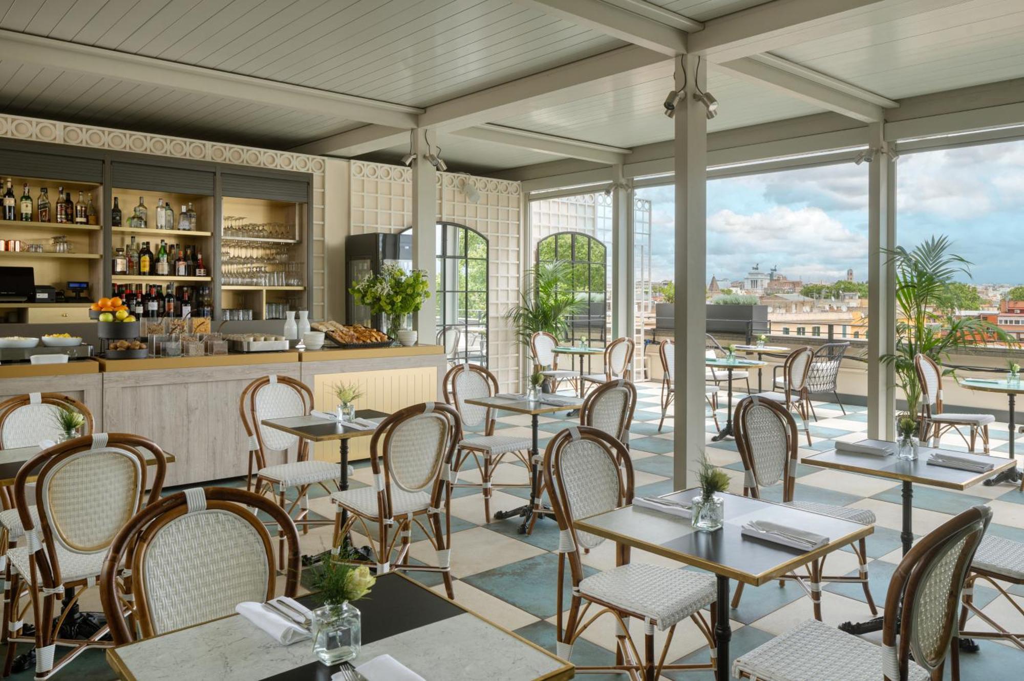 Una Hotels Trastevere Roma Bagian luar foto