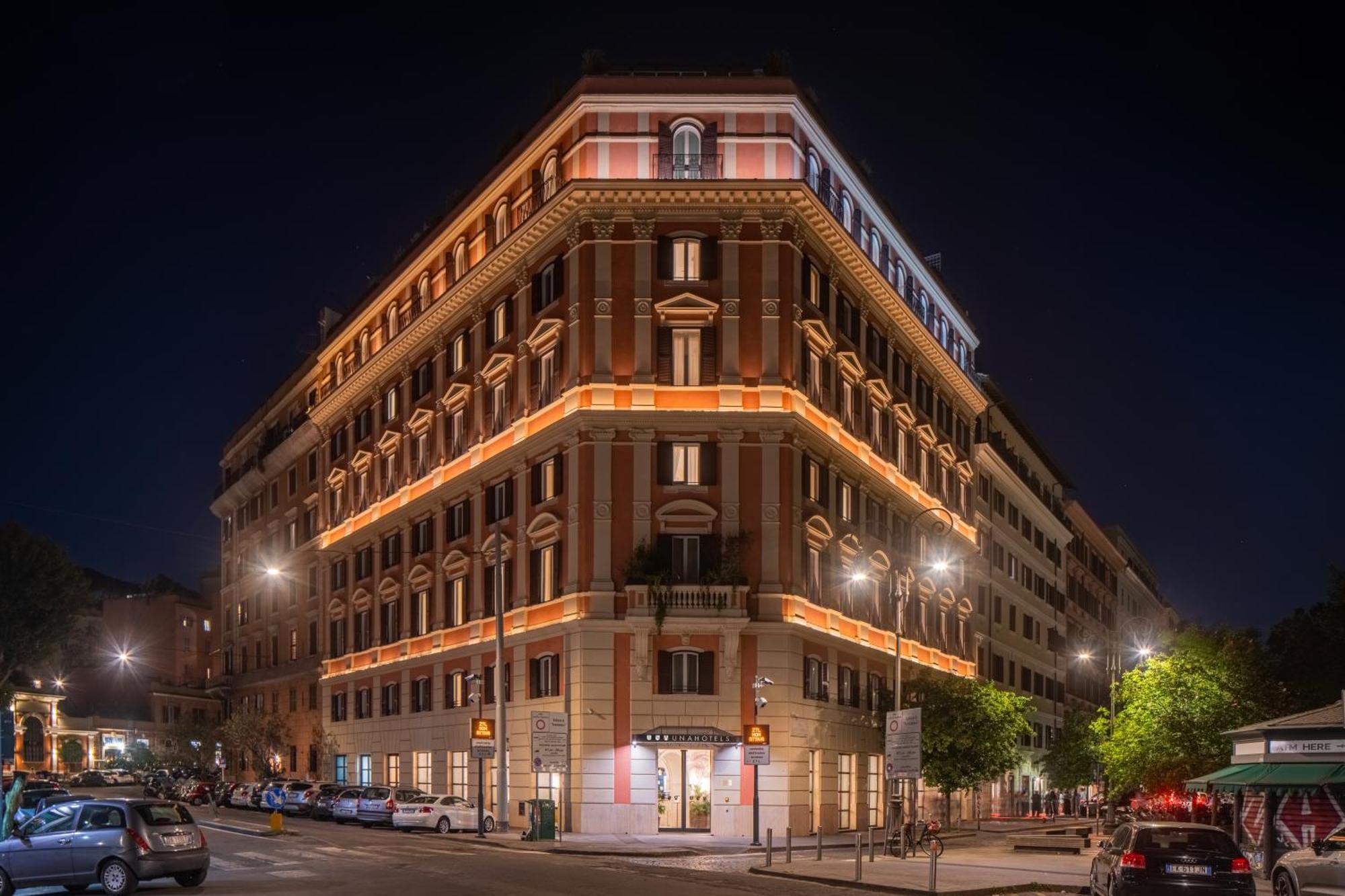 Una Hotels Trastevere Roma Bagian luar foto